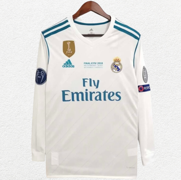 2017/2018 Real Madrid Retro Home Kit – FootyKitFactory