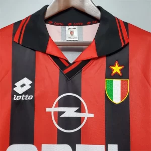 1996/1997 AC Milan Retro Home Kit – FootyKitFactory